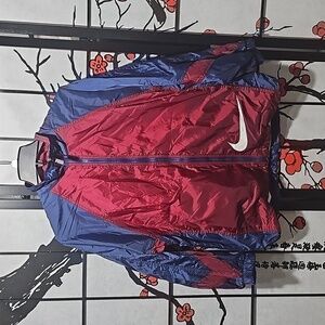 Nike Vintage Windbreaker Jacket Size Large Women's